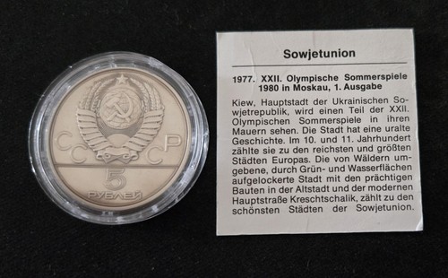 Rubel 1977 silber - 5, silber,